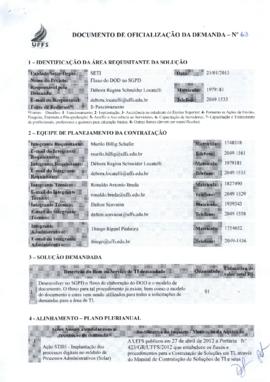 DOD para fluxo do DOD no SGPD