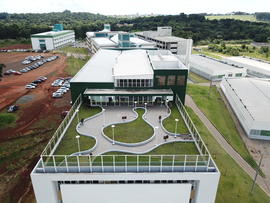 Vista aérea do Campus Chapecó