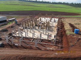 Construção Prédio Biblioteca, TI e Arquivo – Campus Chapecó