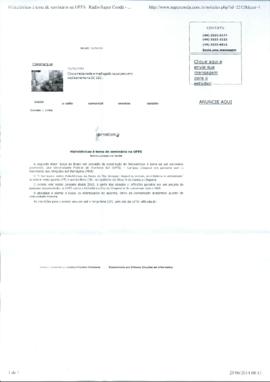 Hidrelétricas é tema de seminário na UFFS