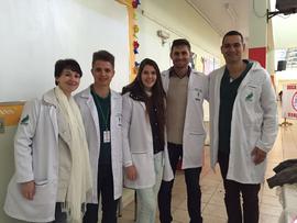 Palestra do Curso de Medicina na Escola Irene Stonoga