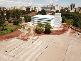 Vista aérea do Campus Passo Fundo