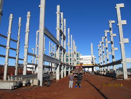 Construção Bloco B – Campus Erechim
