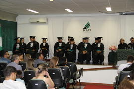 Formatura dos cursos de Ciências Sociais, Geografia e História