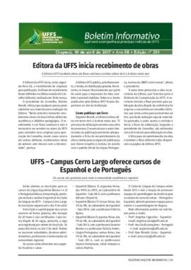 Boletim Informativo 291