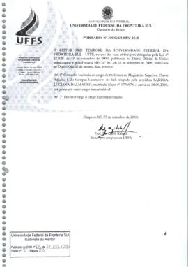 Portaria 390-GR-2010