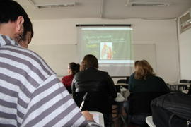 Aula do curso de Medicina