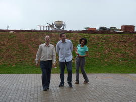 Visita de servidores às obras do Campus Chapecó