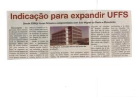 Indicação para expandir UFFS