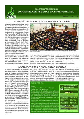 Boletim Informativo 34