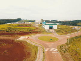 Vista aérea do Campus Laranjeiras do Sul