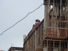 Visita de vereadores às obras do Campus Chapecó