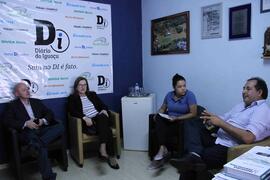 Posse do Diretor do Campus Chapecó e visita a imprensa
