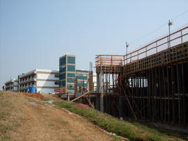 Visita da DGI às obras do Campus Chapecó