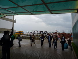 Primeiro dia de aula no campus Chapecó