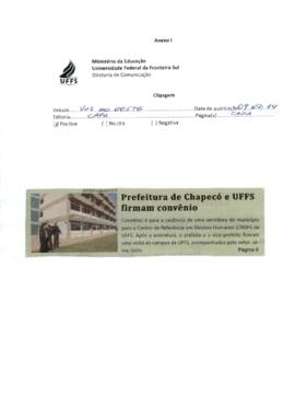 Prefeitura de Chapecó e UFFS firmam convênio