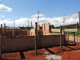 Construção do pavilhão de Patrimônio – Almoxarifado – Laranjeiras do Sul
