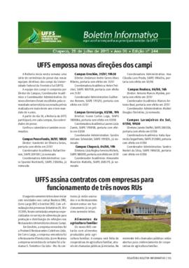 Boletim Informativo 244