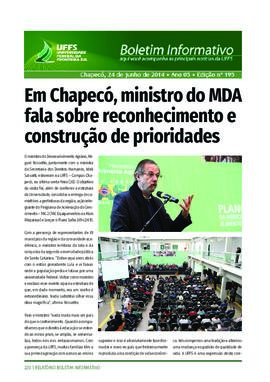 Boletim Informativo 195