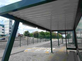Instalação de abrigos em pontos de ônibus - Campus Passo Fundo