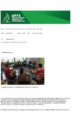 Rodas de conversa estimulam debate sobre temas da docência em Realeza