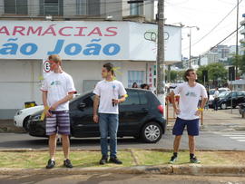 Pedágio Solidário do curso de Engenharia Ambiental