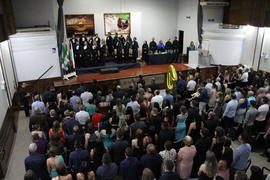 Formatura dos cursos de Agronomia e Engenharia Ambiental e Sanitária
