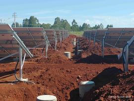 Construção das Usinas Fotovoltaicas – Campus Chapecó