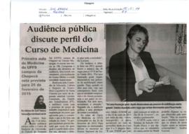 Audiência pública discute perfil do curso de medicina