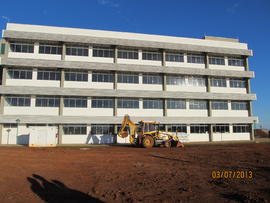 Construção Bloco A – Campus Erechim