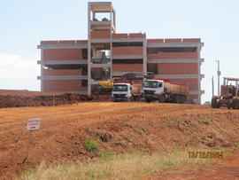 Construção Prédio Biblioteca, TI e Arquivo - Campus Chapecó