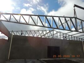 Construção do pavilhão de Patrimônio – Almoxarifado – Laranjeiras do Sul