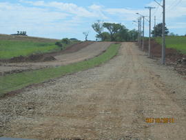 Terraplenagem, drenagem pluvial e sub-base vias internas – Campus Erechim