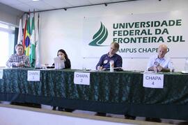 Debate com os candidatos à Direção do Campus Chapecó