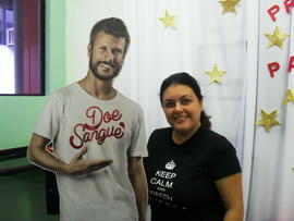 Doação de sangue Empresa Júnior