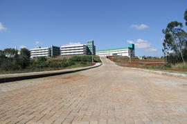 Construção do novo acesso ao Campus Chapecó