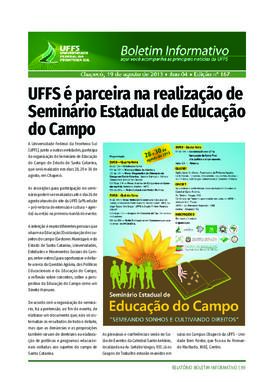 Boletim informativo 167
