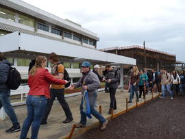 Primeiro dia de aula no campus Chapecó