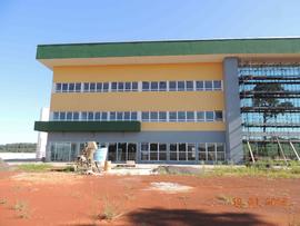 Construção do prédio da Biblioteca, Arquivo e TI no Campus Chapecó