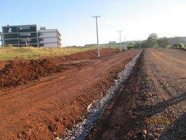 Terraplenagem, drenagem pluvial e sub-base vias internas – Campus Erechim
