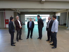 Visita de ministro às instalações do Campus Chapecó