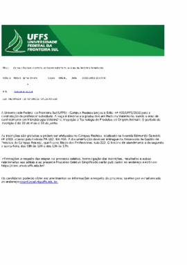 Campus Realeza contrata professor substituto na área de Medicina Veterinária
