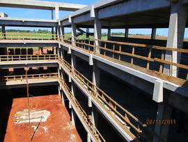 Construção Bloco A – Campus Realeza