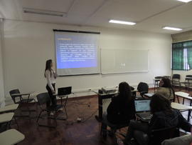 Apresentações de trabalhos no III SEPE