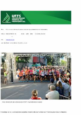 2ª corrida para vencer o diabetes é uma festa pela prevenção