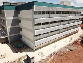 Vista aérea do Campus Passo Fundo