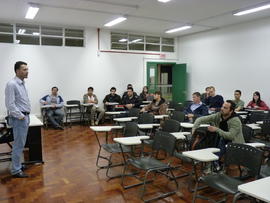 Primeiro dia de aula no campus definitivo