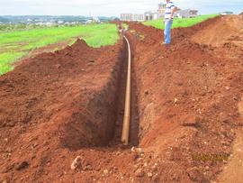 Terraplenagem, drenagem pluvial e sub-base vias internas – Campus Cerro Largo