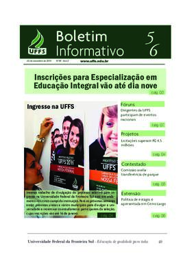 Boletim Informativo 56