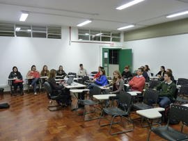 Primeiro dia de aula no campus definitivo